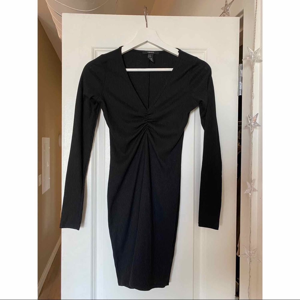 F21 Black Minidress